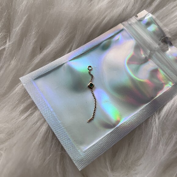 Metier by TF Emerald Charm Chain - Picture 3 of 3